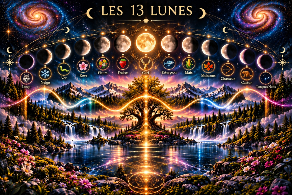Les 13 lunes annuelles